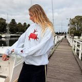 HIBI Star Hoodie  - Grey Marle