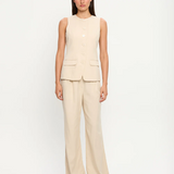 Hazel Vest - Cream
