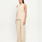 Hazel Vest - Cream