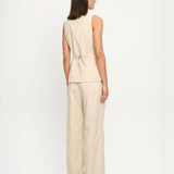 Hazel Vest - Cream