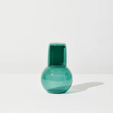 Belly Carafe + Cup Set - Teal