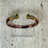 Sarina Bis Bracelet Acetate - Purple