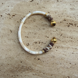 Sari Bis Bracelet Acetate - White