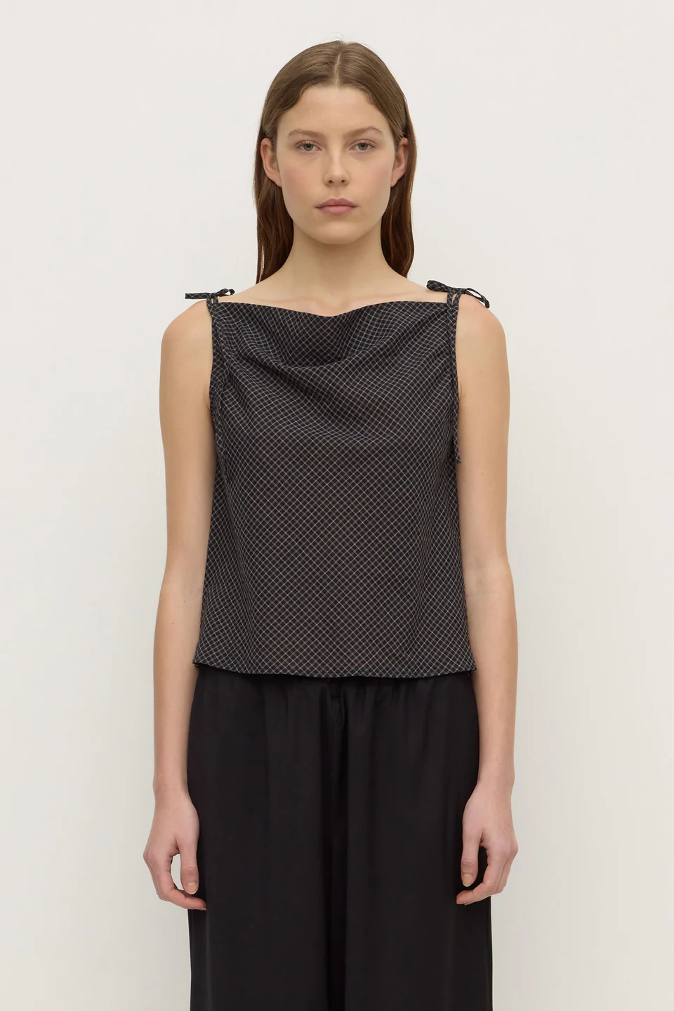 Iris Check Top