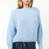 Isolde Knit Jumper - Light Blue
