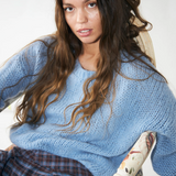 Isolde Knit Jumper - Light Blue