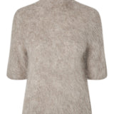 Karla Fluffy High Neck - Pumice Stone