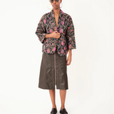 Katelyn Midi Skirt - Brown