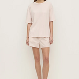 Kira Cotton Hemp Tee - Soft Rose