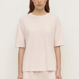 Kira Cotton Hemp Tee - Soft Rose