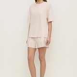Kira Cotton Hemp Tee - Soft Rose