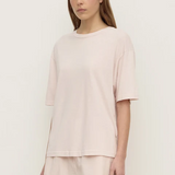 Kira Cotton Hemp Tee - Soft Rose
