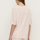 Kira Cotton Hemp Tee - Soft Rose