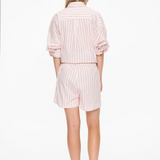 Mara Long Sleeve Shirt - Candy Floss/Black/White