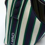 Lilo - Mini bag - Navy/Verde Stripe