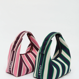 Lilo - Mini bag - Navy/Verde Stripe