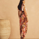 Ruffle Sleeve Drawstring Top - Lucca