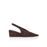 Ayvie Wedge - Espresso Sude