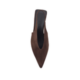 Ayvie Wedge - Espresso Sude