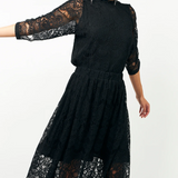 Ever Short Lace Skirt - Black