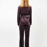 Lisa Velvet Blazer - Lavender