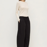 Lola Barrel Pant - Black