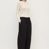 Lola Barrel Pant - Black