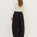 Lola Barrel Pant - Black