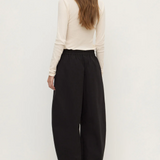 Lola Barrel Pant - Black