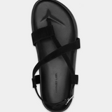 Maddison Sandal - Black Suede