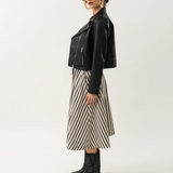 Madison Leather Jacket - Black