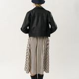 Madison Leather Jacket - Black