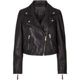 Madison Leather Jacket - Black