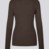 Uvis Cardigan - Seal Brown