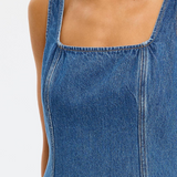 Oriana Denim Mini Dress - Indigo
