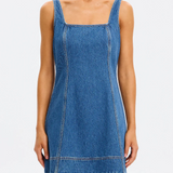 Oriana Denim Mini Dress - Indigo