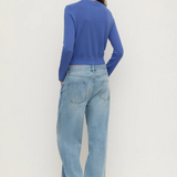 Orina Cotton Cashmere Cardigan - Blue