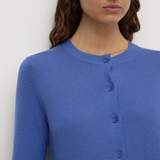 Orina Cotton Cashmere Cardigan - New Blue