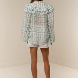 Suki Blouse - Calypso Tile