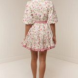 Ruba Mini Dress - Pink Petals