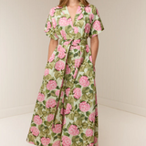 Sylvie Dress - Pink Jardin