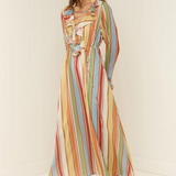 Eddy Dress - Anana Stripe