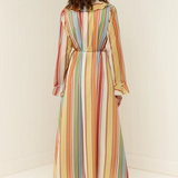 Eddy Dress - Anana Stripe