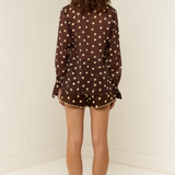 Harlow Shirt - Giallo Pois