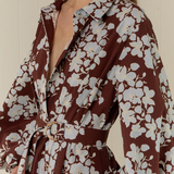 Emily Shirt Dress - Tasman Floral