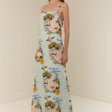Heidi Dress - Palm Paradise