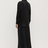 Pippa Silk Shirt - Black