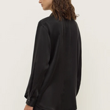 Pippa Silk Shirt - Black