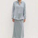 Pippa Silk Shirt - Cloud