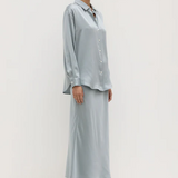 Pippa Silk Shirt - Cloud